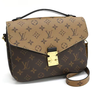LOUIS VUITTON ルイ・ヴィトン ポシェット・メティス MM レディース バッグ ショルダーバッグ ポシェット モノグラム 3way ブラウン キャンバス M44876