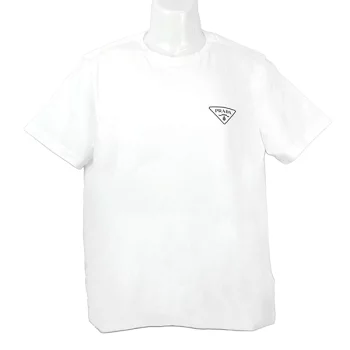 プラダ Tシャツ メンズ PRADA UJN880 RWM0 1U1R BIANCO ホワイト サイズXL